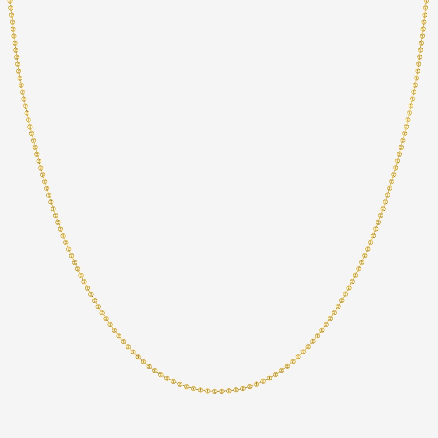 Charmed by Diamond Addiction Womens 14K Gold Over Silver 16 Inch Beaded Necklace