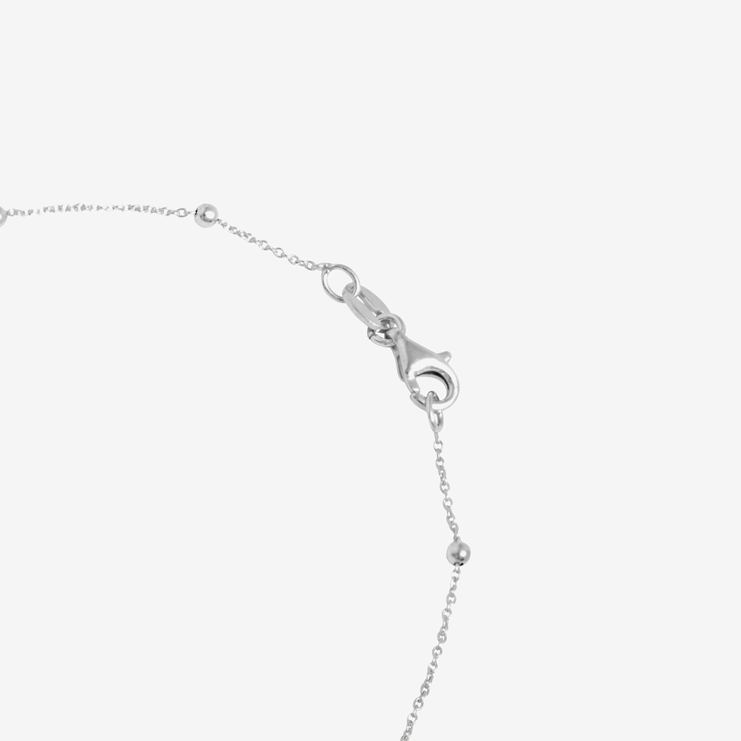 Silver Treasures Made in Italy Womens Sterling Silver 7.25 Inch Solid Link Chain Bracelet