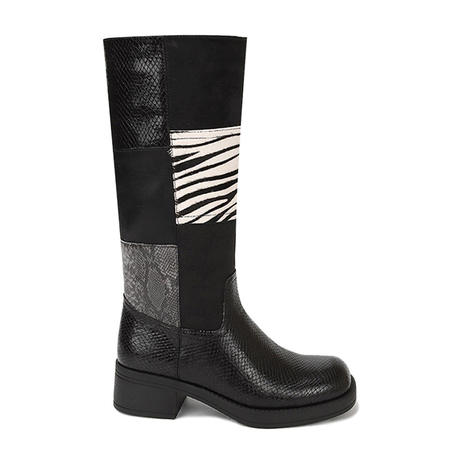Yoki Womens Noman-04 Flat Heel Dress Boots