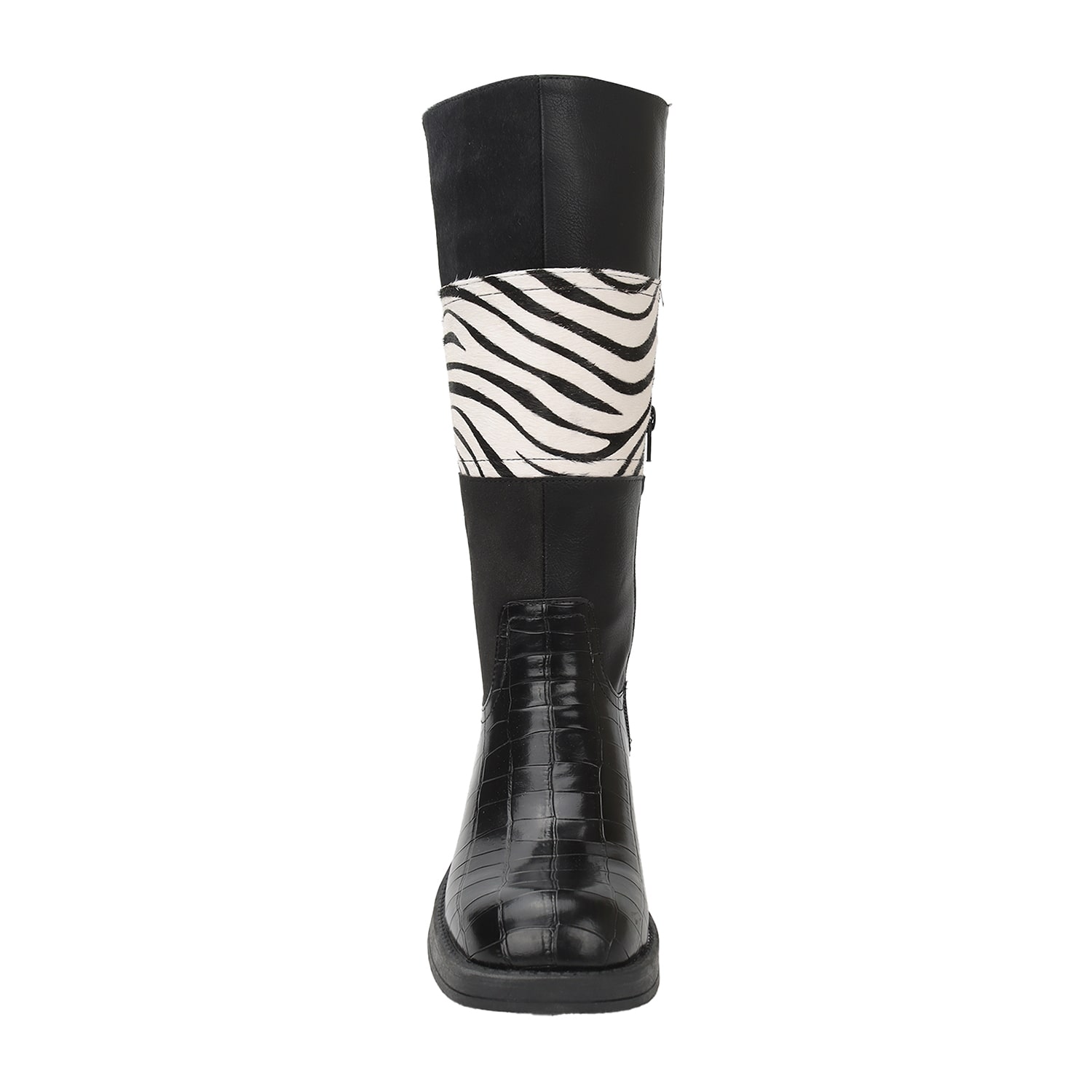 Yoki Womens Noman-04 Flat Heel Dress Boots