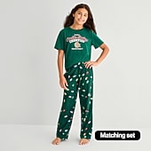 North Pole Trading Co. Mix & Match Little & Big Kid Unisex Fleece Matching Family Pajama Pants