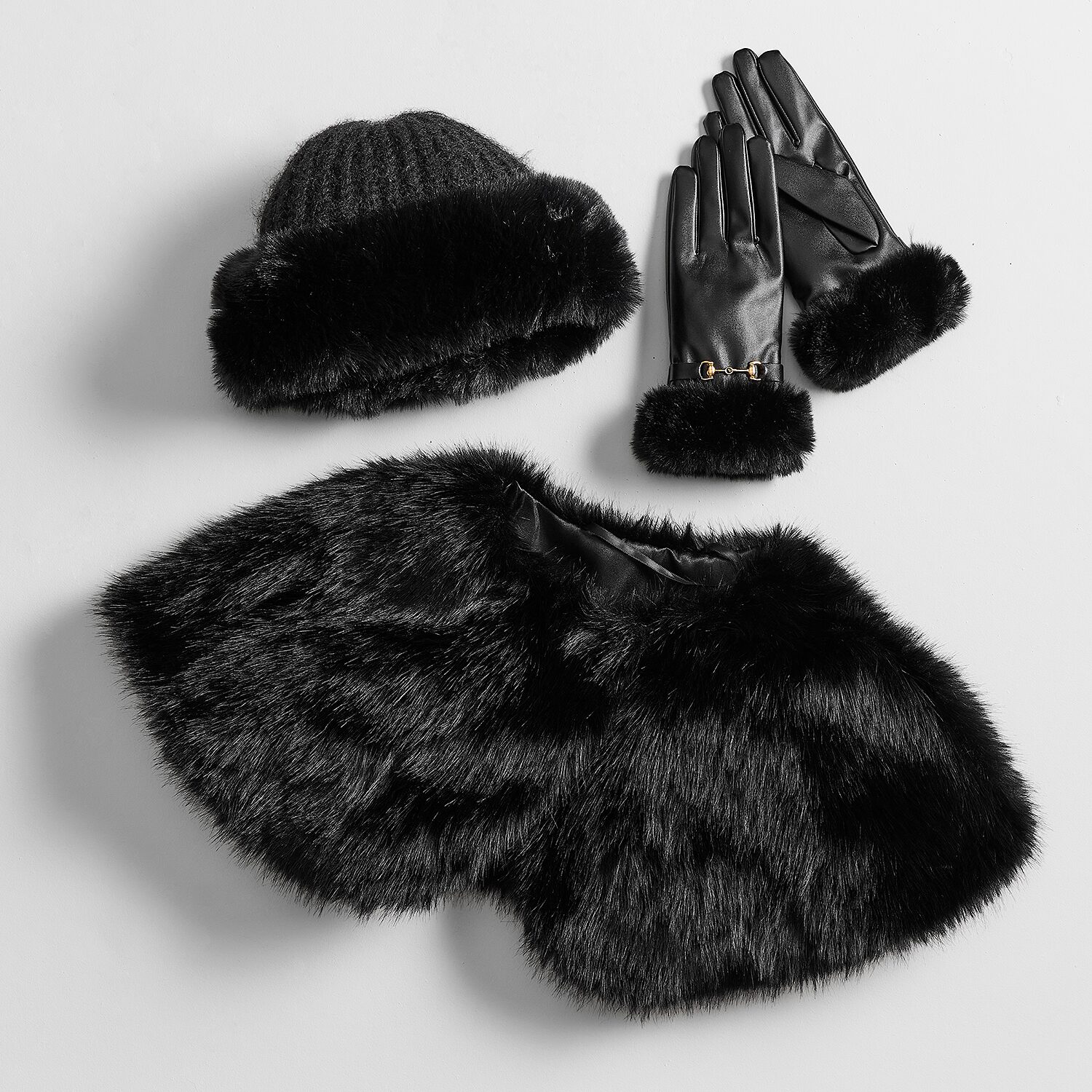 Worthington Faux Fur Wrap