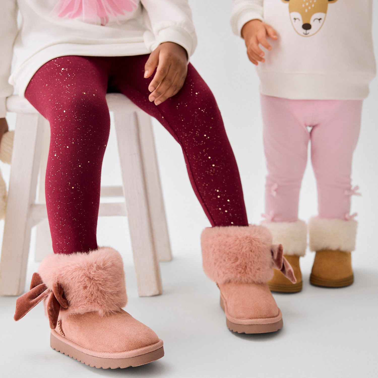 Thereabouts Little & Big Kid Girls Everly Flat Heel Winter Boots