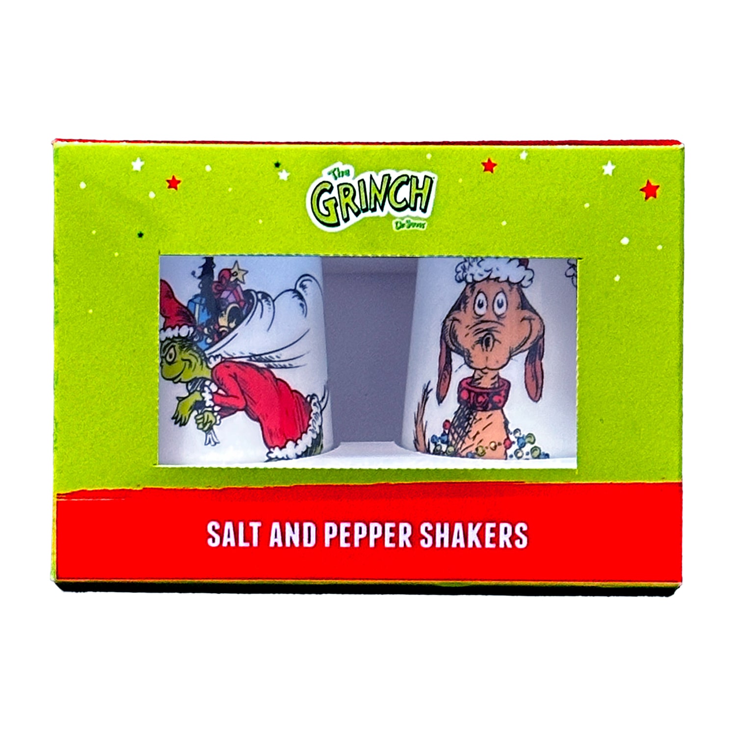 Grinch Ceramic Salt & Pepper Shaker