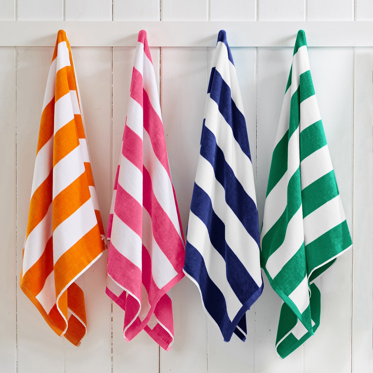 Linery Oversized Cotton Cabana 4-pc. Quick Dry Beach Towel