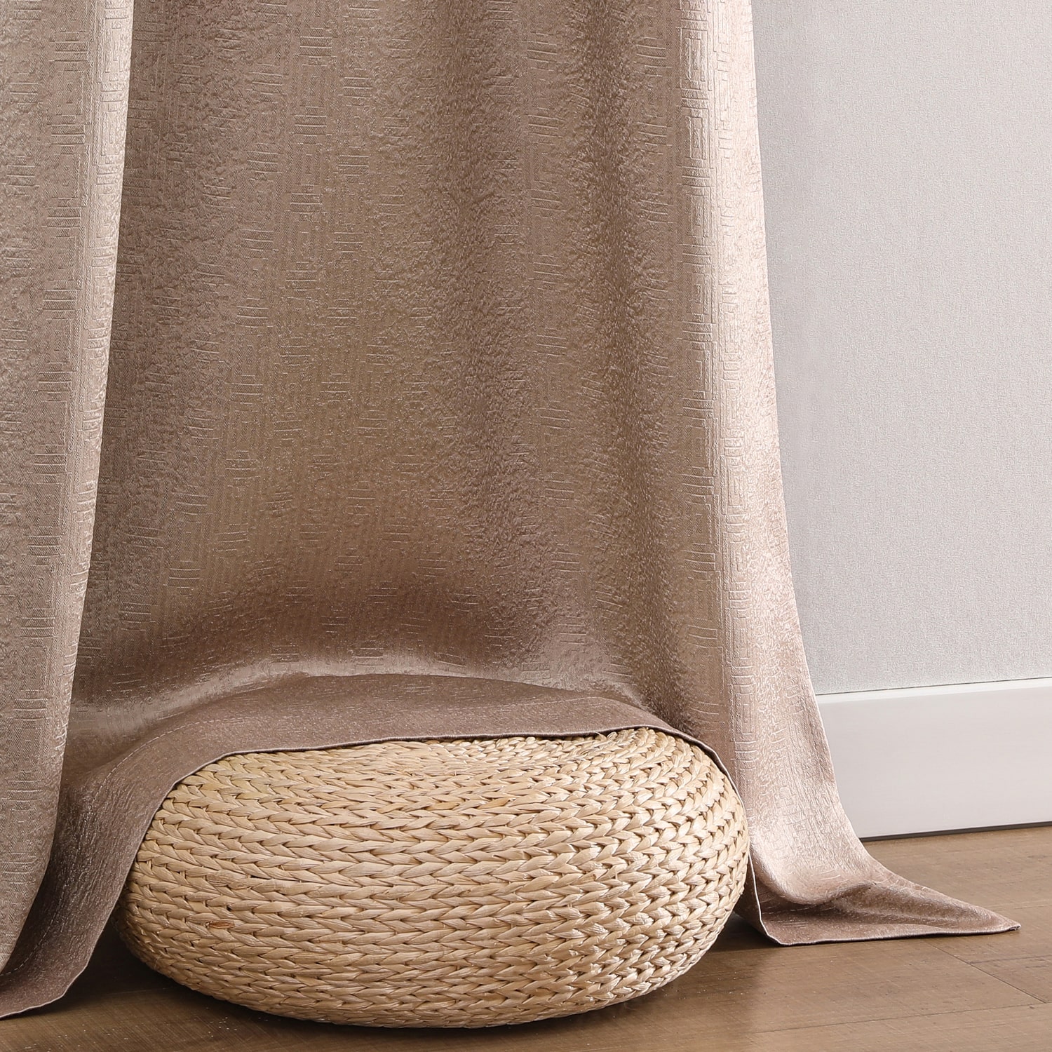 Regal Home Mateo Grommet Top Blackout Set of 2 Curtain Panel