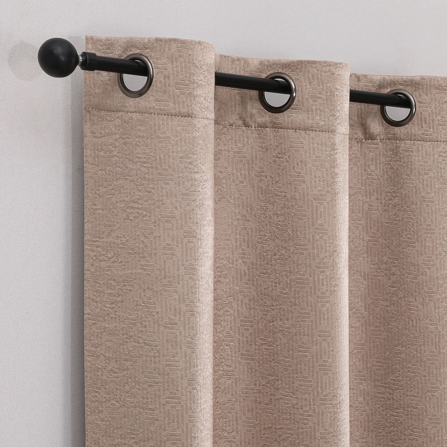 Regal Home Mateo Grommet Top Blackout Set of 2 Curtain Panel