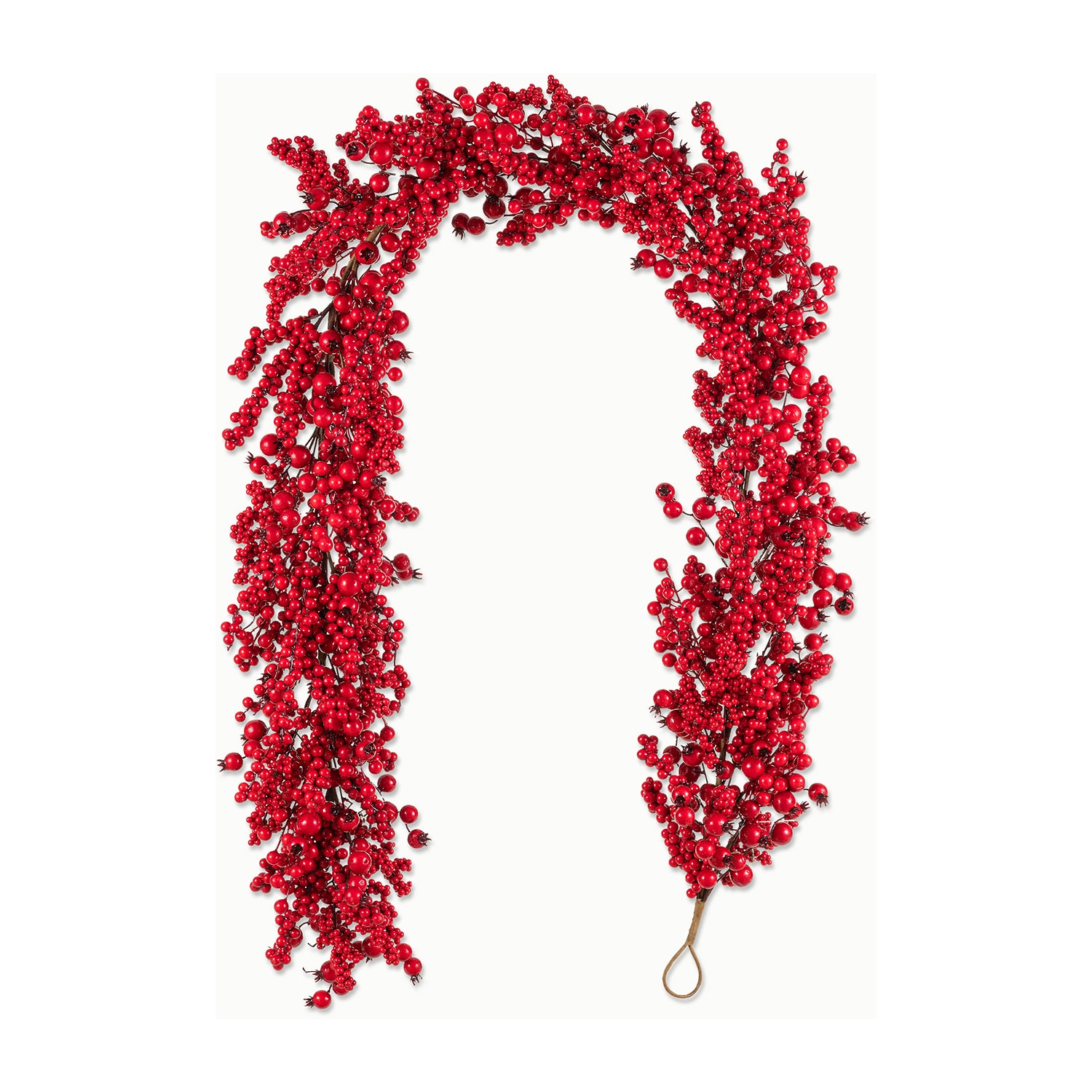 Glitzhome 6ft Full Berry Floral Arrangement