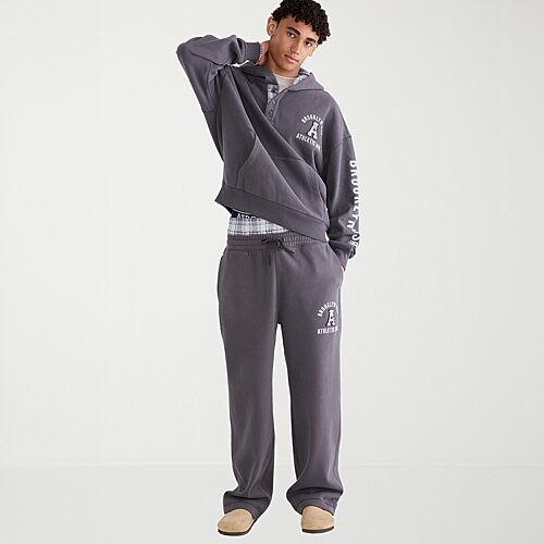 Aéropostale Mens Regular Fit Fleece Sweatpant In Gray