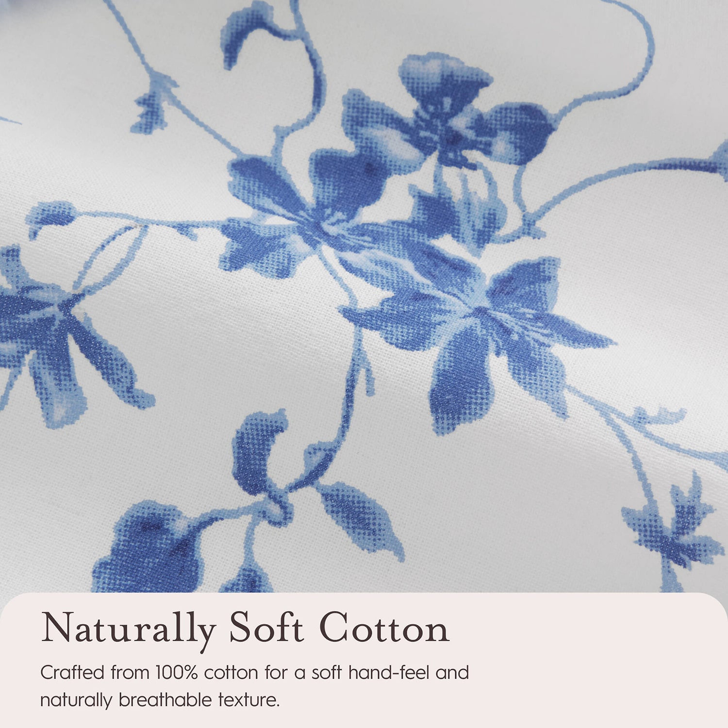 Laura Ashley Garden Muse Floral Tufted Shower Curtain