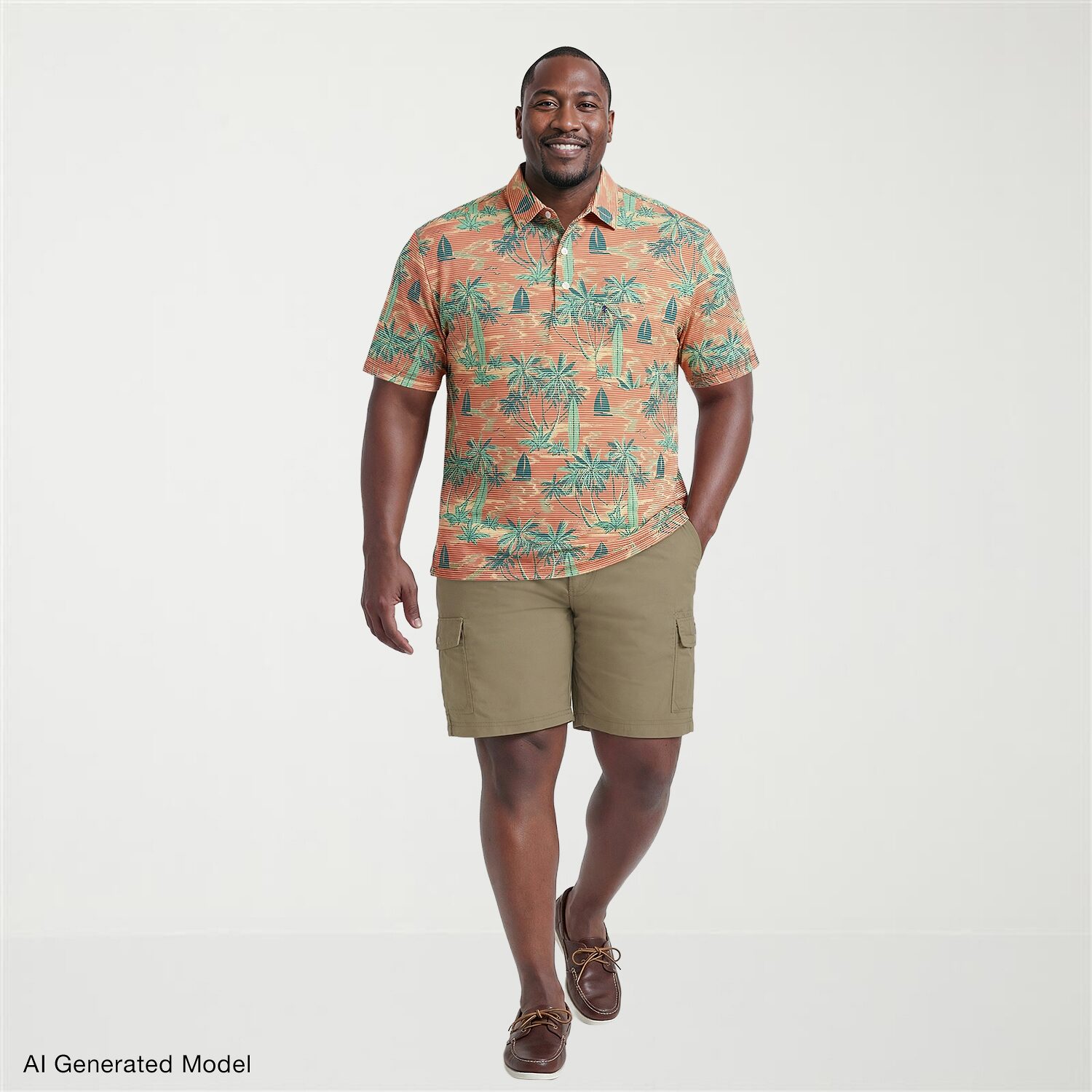 IZOD Sunshield Performance Big and Tall Mens Classic Fit Short Sleeve Polo Shirt