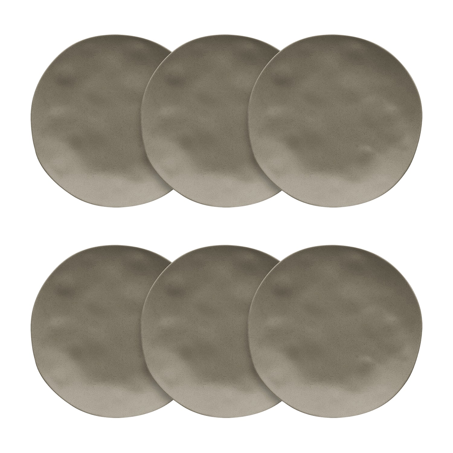 Tarhong Planta Matte 6-pc. Melamine Salad Plate