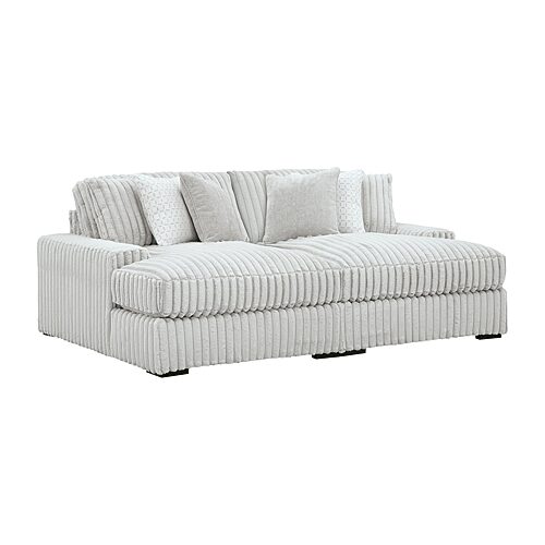 Signature Design by Ashley Twilight 2-pc. Sectional, One Size, Gray
