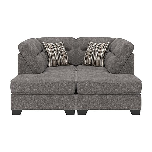 Signature Design by Ashley Olympia 2-pc. Sectional, One Size, Gray