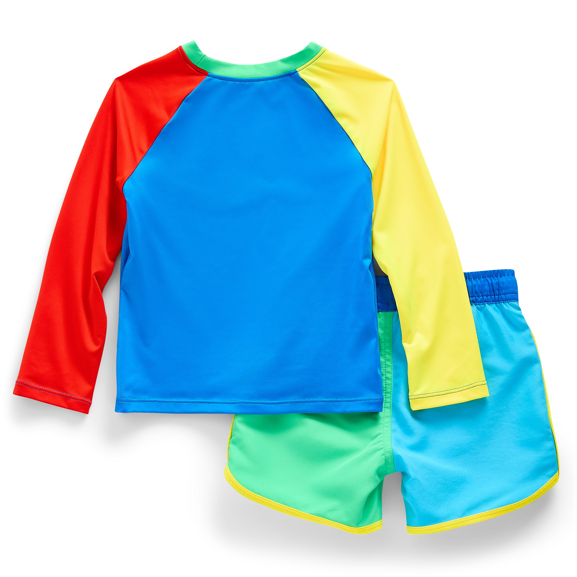 Okie Dokie Toddler Boys UV Protection 2-pc. Rash Guard Set