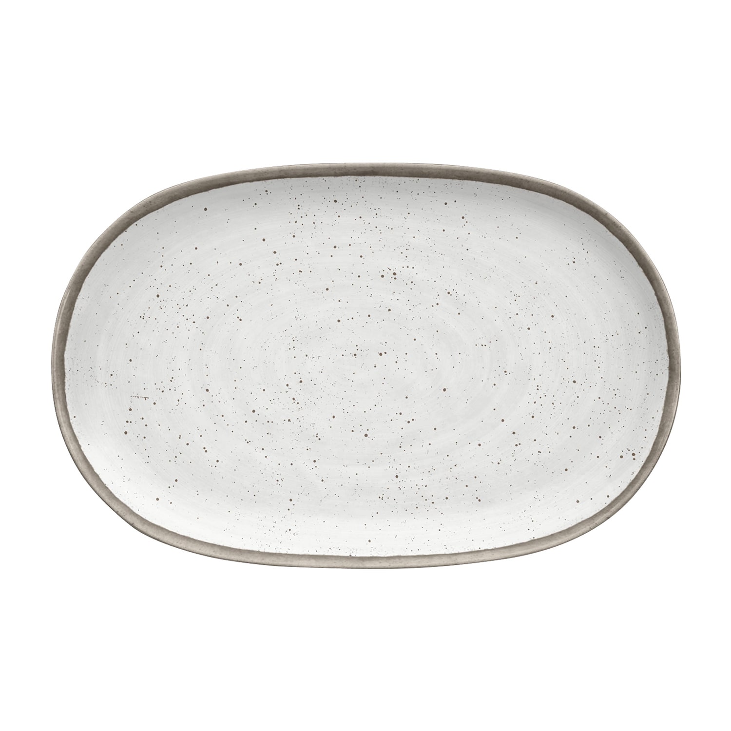 ABODE HOMEWARES Retreat Pottery Bamboo Serving Platter