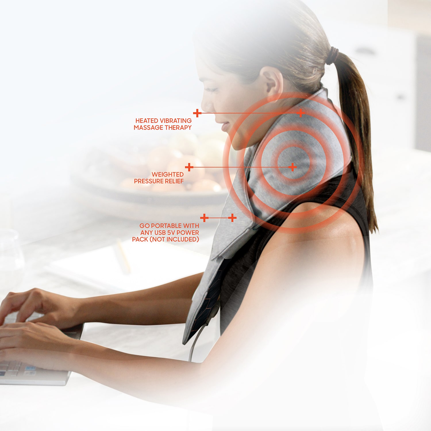 Sharper Image Heating Pad