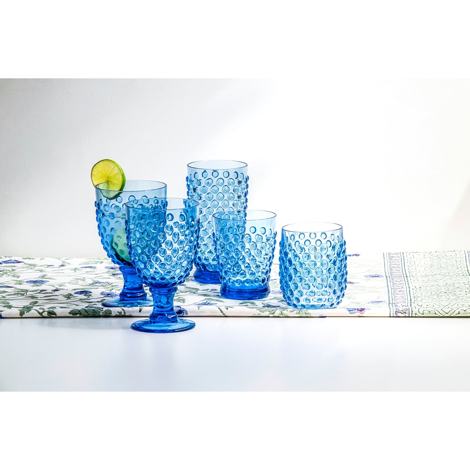 ABODE HOMEWARES Hobnail 6-pc. Drinkware Set