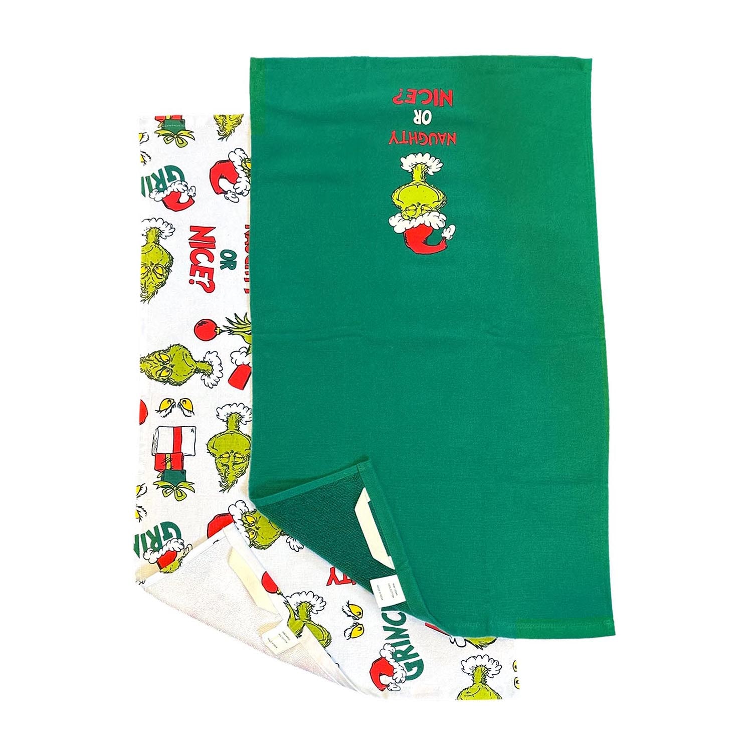 Dr. Suess Grinch 2-pc. Kitchen Towel Set