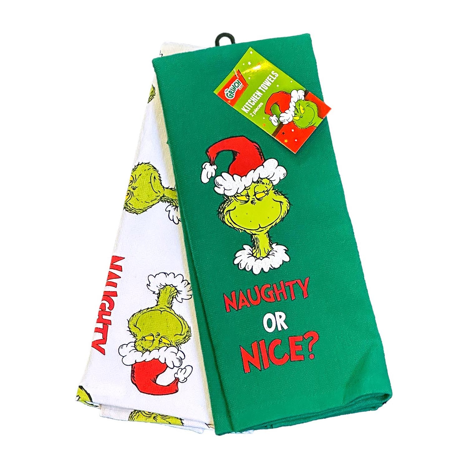 Dr. Suess Grinch 2-pc. Kitchen Towel Set
