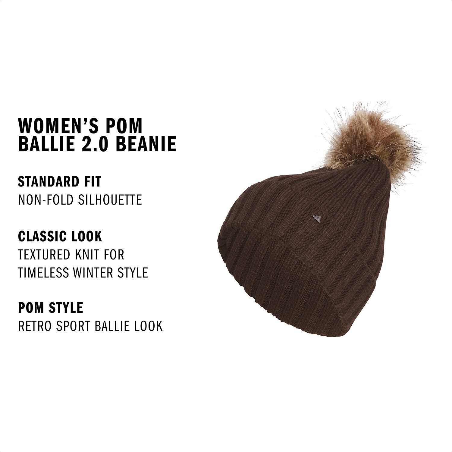 adidas Pom Ballie 2.0 Womens Beanie