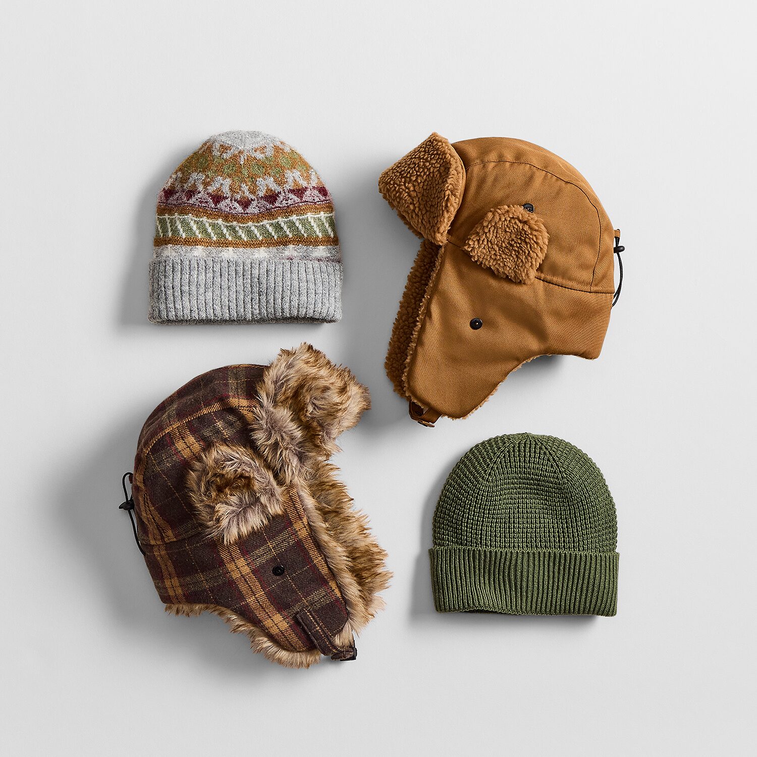 St. John's Bay Sherpa Mens Trapper Hat