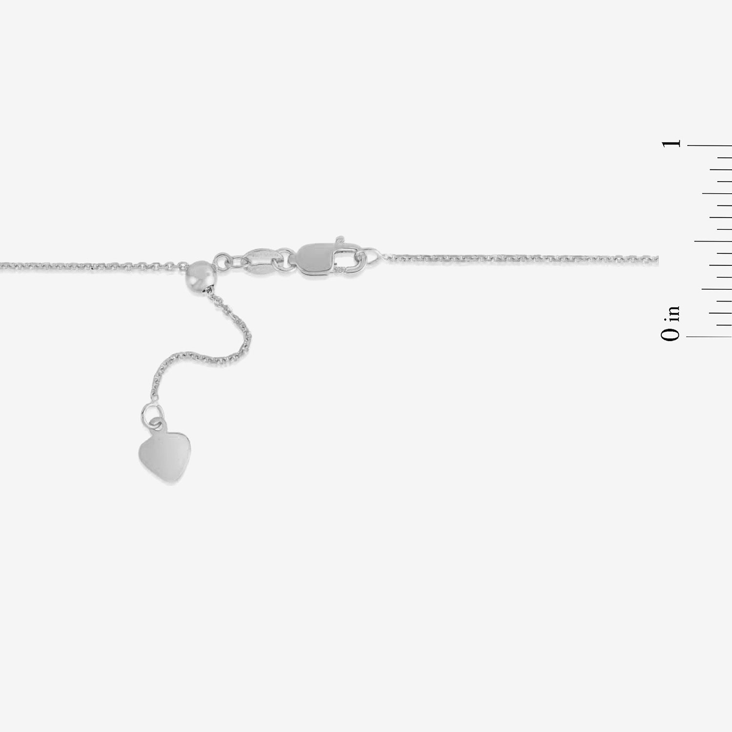 Womens 14K Gold 22 Inch Cable Chain Necklace