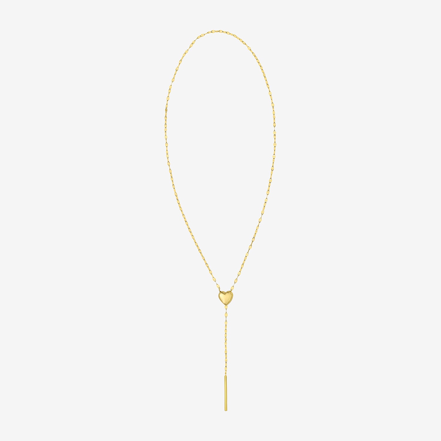Womens 14K Gold 20 Inch Y Necklace