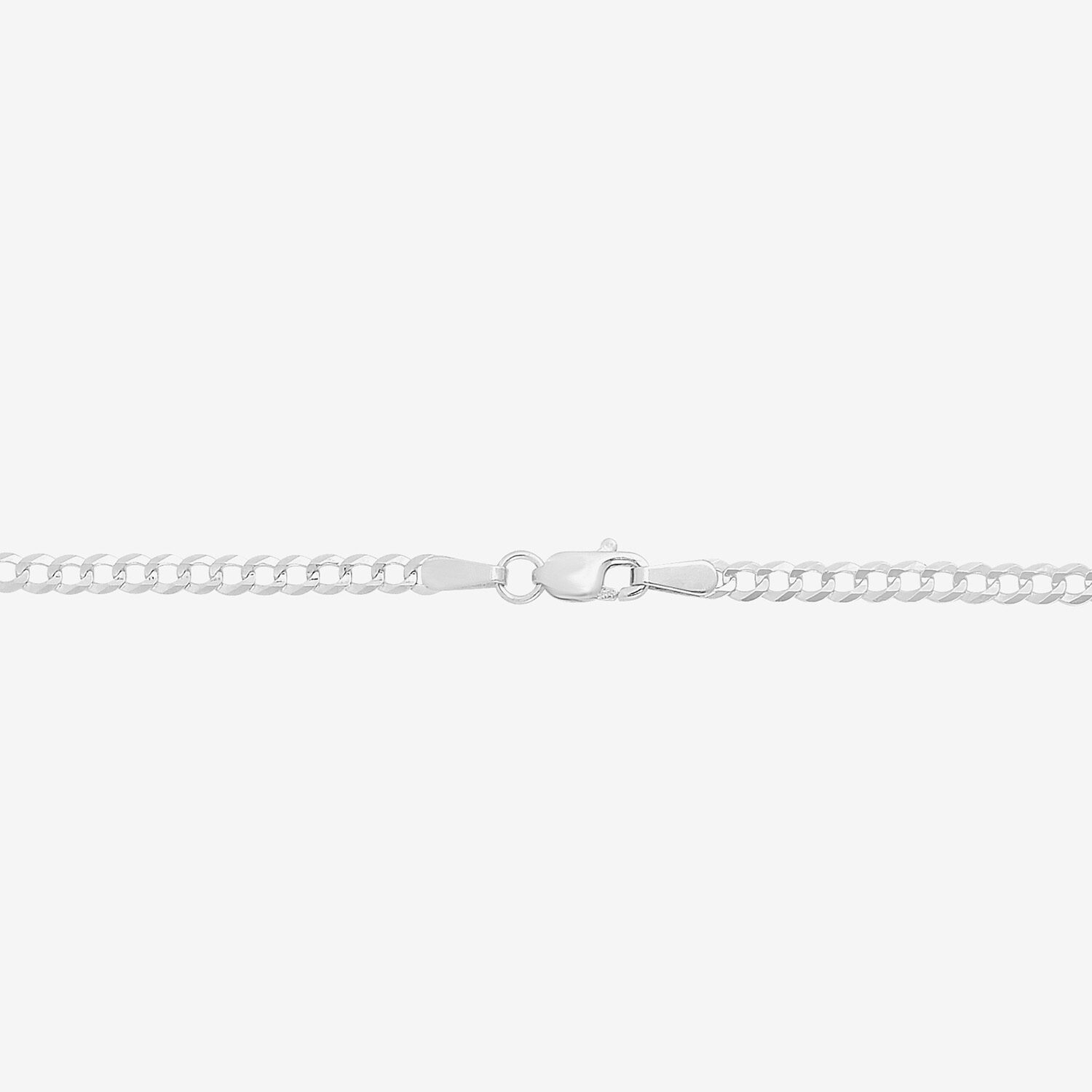 Womens 14K Gold 10 Inch Curb Chain Necklace