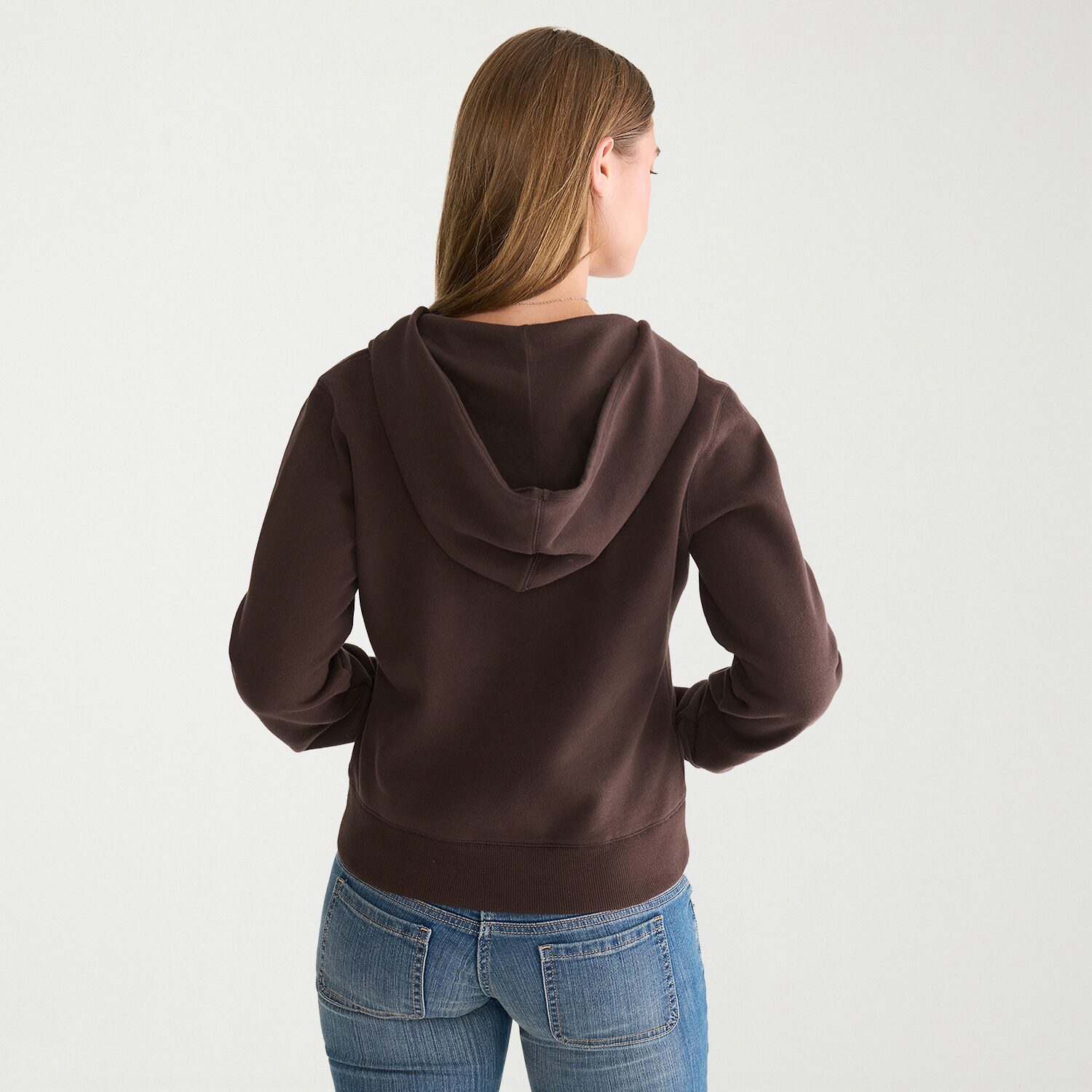 AEROPOSTALE Womens Juniors Hooded Long Sleeve Sweatshirt