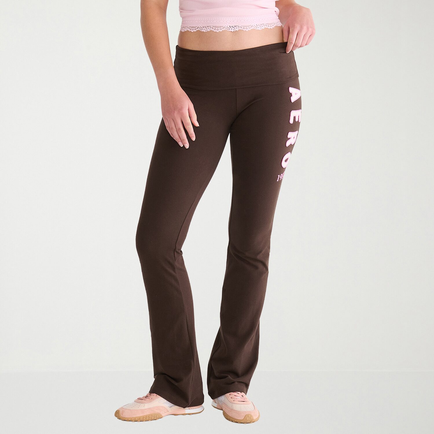 AEROPOSTALE Womens Juniors Flare Sweatpant