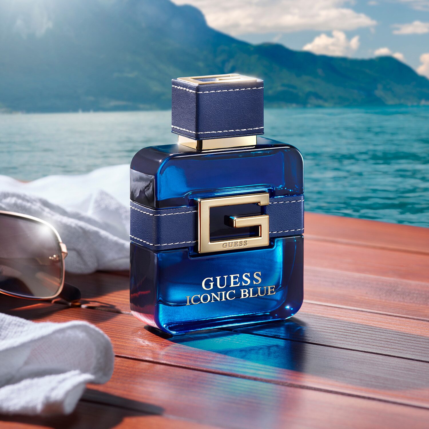 GUESS Iconic Blue 4-Pc Gift Set