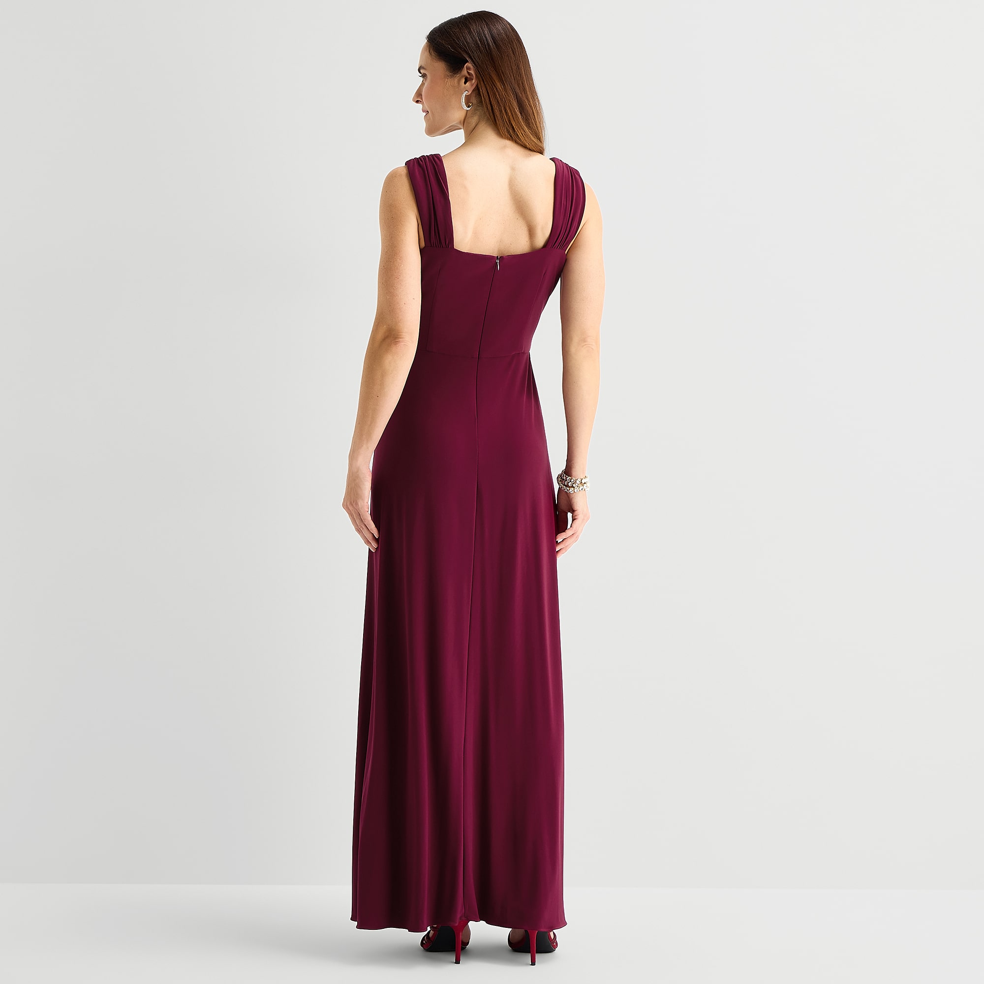 Maya Brooke Womens Jacket Dress