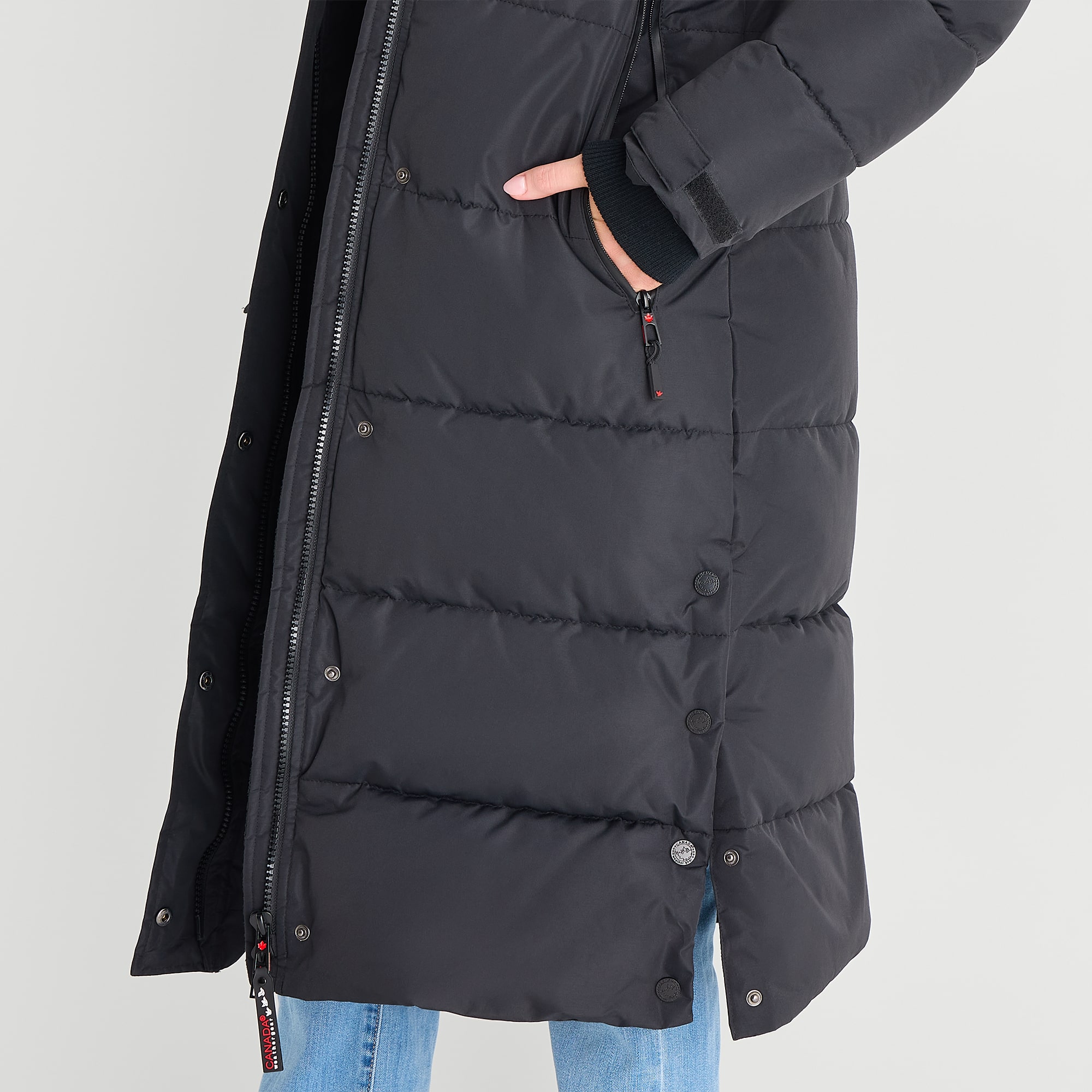 Canada Weather Gear Womens Water Resistant Heavyweight Parka