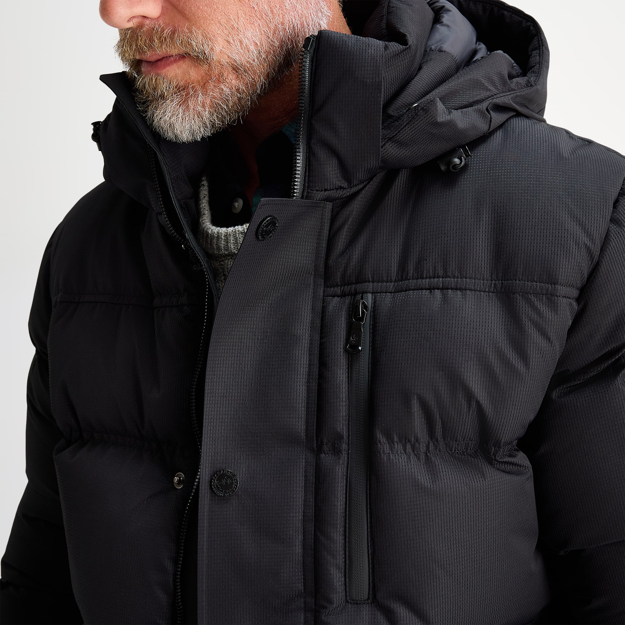 Canada Weather Gear Mens Water Resistant Heavyweight Parka