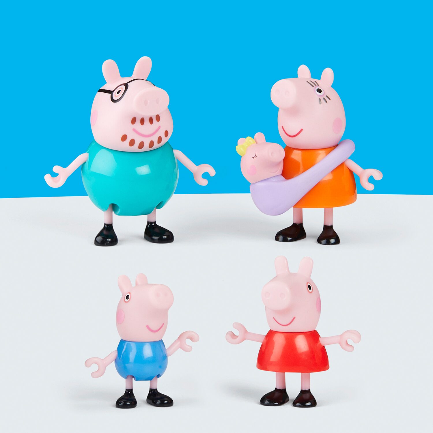 Hasbro Peppa'S Family Of Five Peppa Pig Action Figure