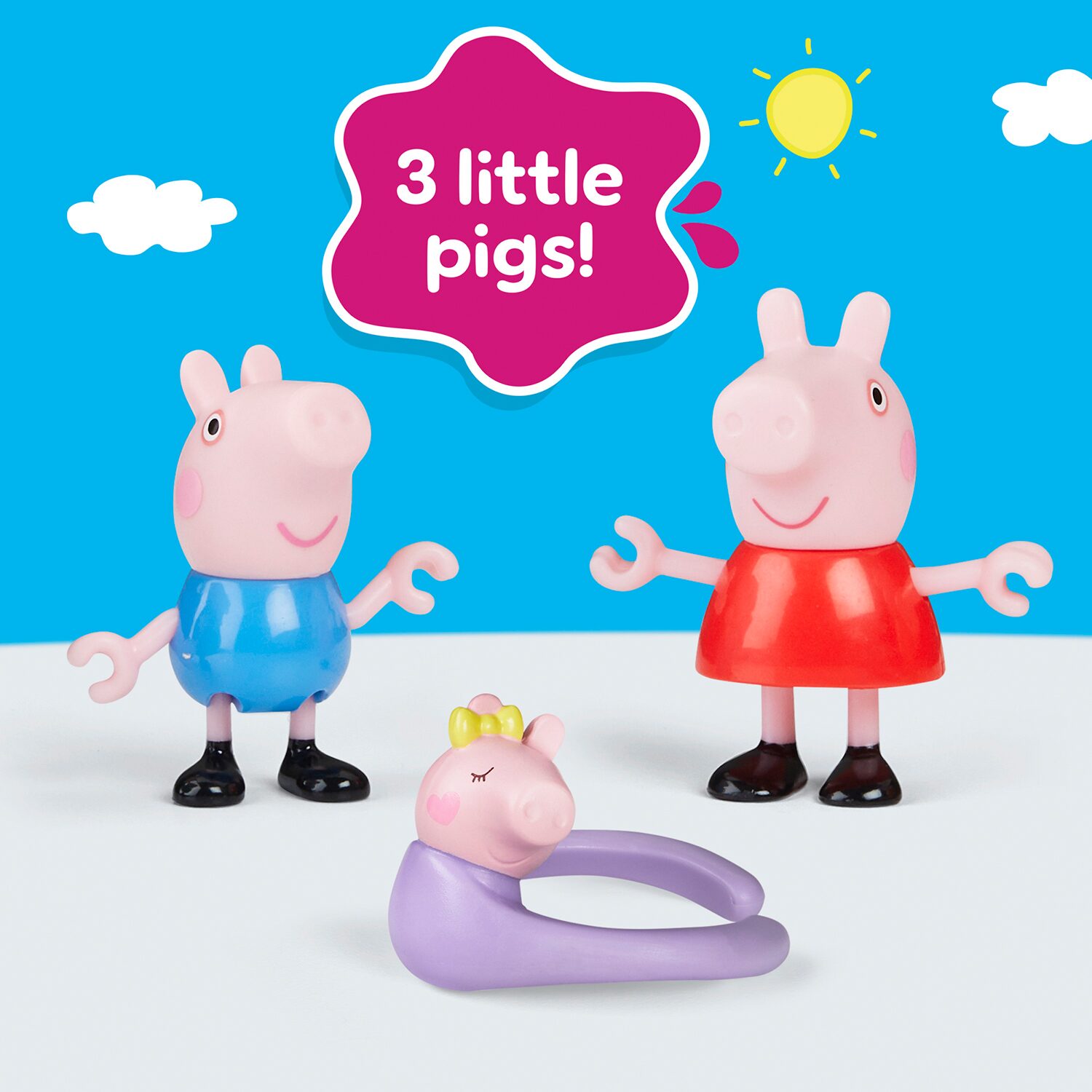 Hasbro Peppa'S Family Of Five Peppa Pig Action Figure