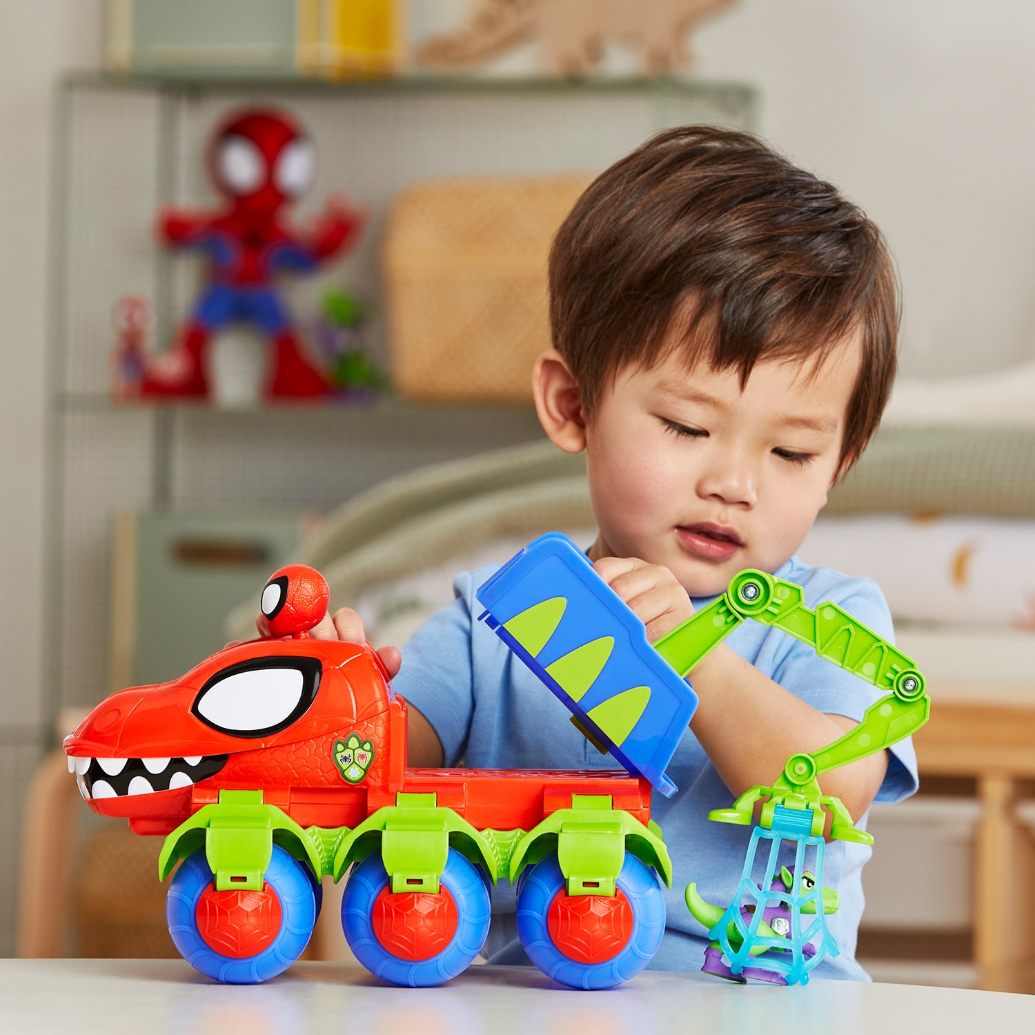 Hasbro Spidey And His Amazing Friends Dino-Webs Crawler Vehicle