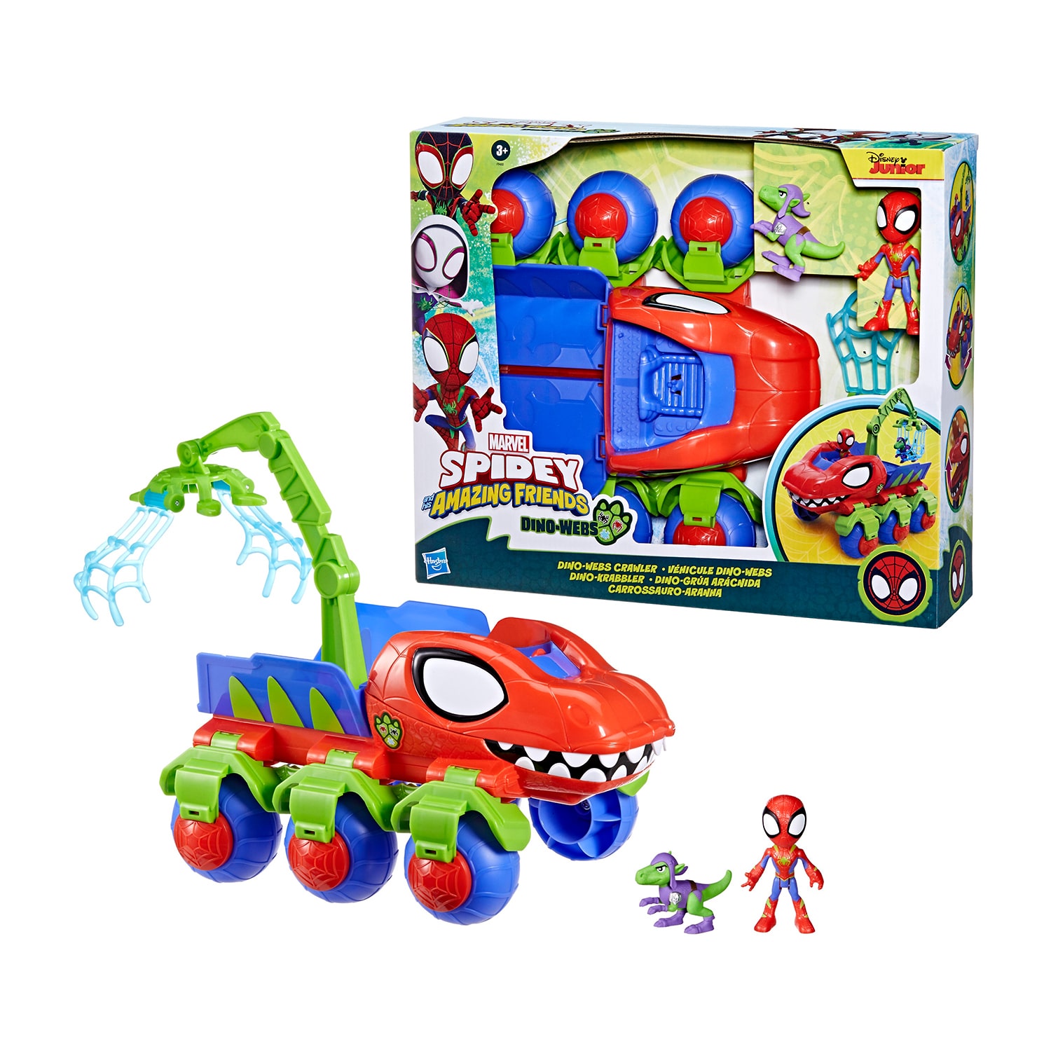 Hasbro Spidey And His Amazing Friends Dino-Webs Crawler Vehicle