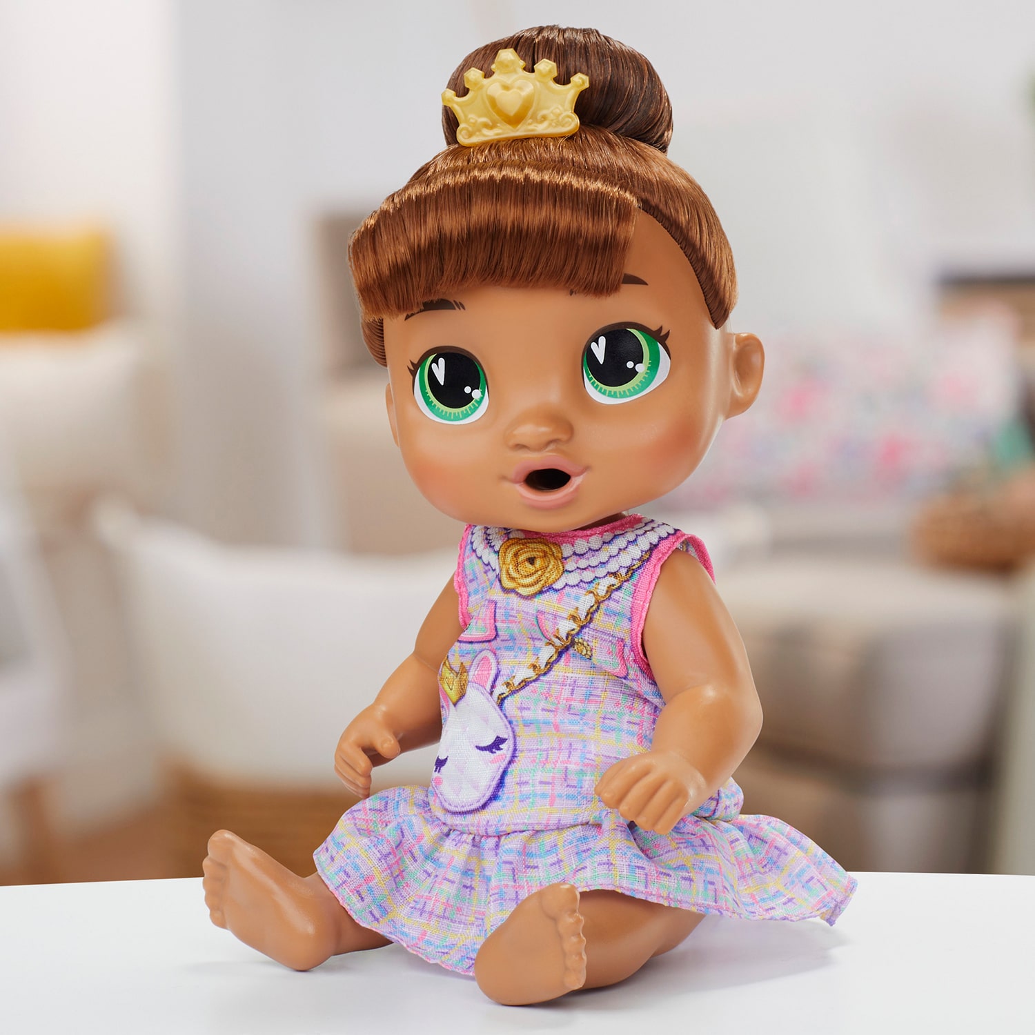 Hasbro Baby Alive Bubbly Tea Party Sophia Sparkle 7-pc. Doll