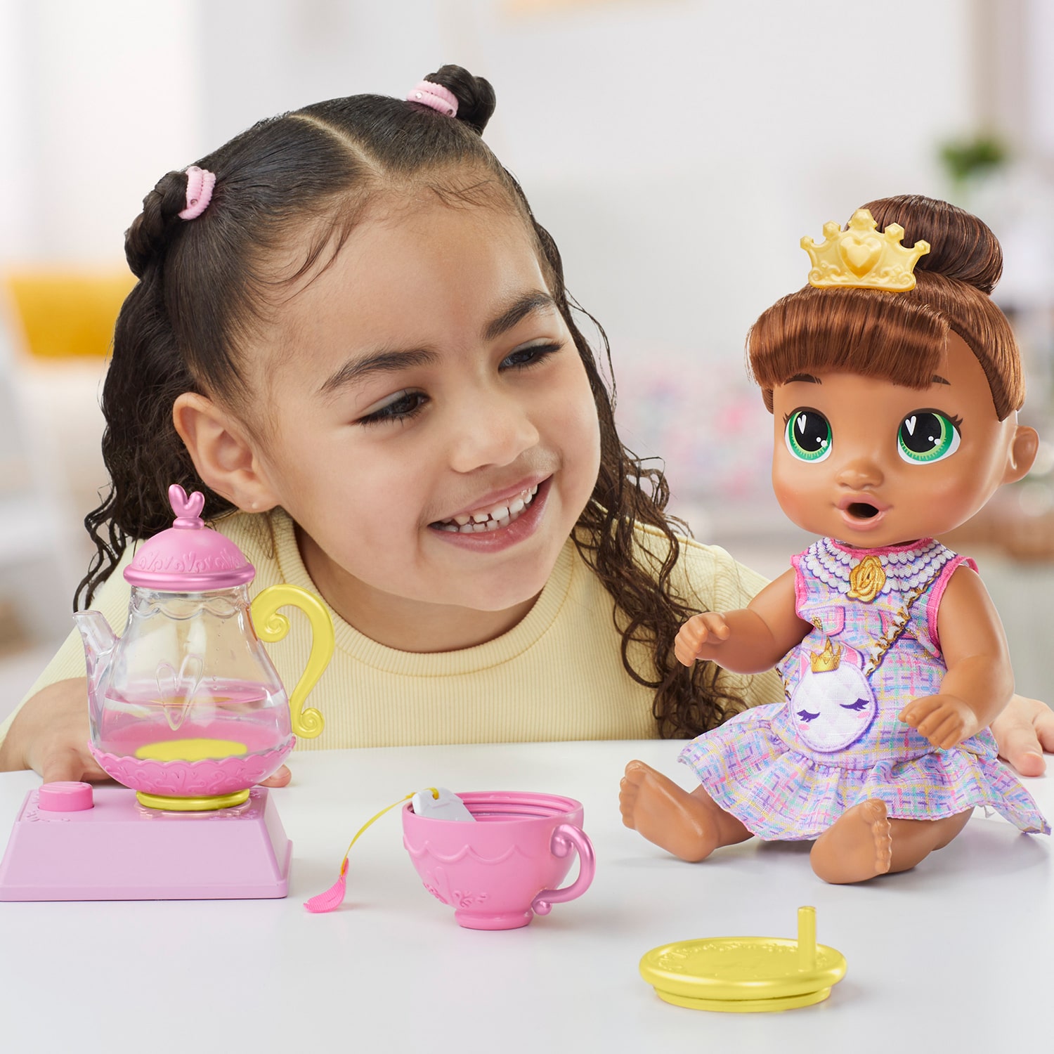 Hasbro Baby Alive Bubbly Tea Party Sophia Sparkle 7-pc. Doll