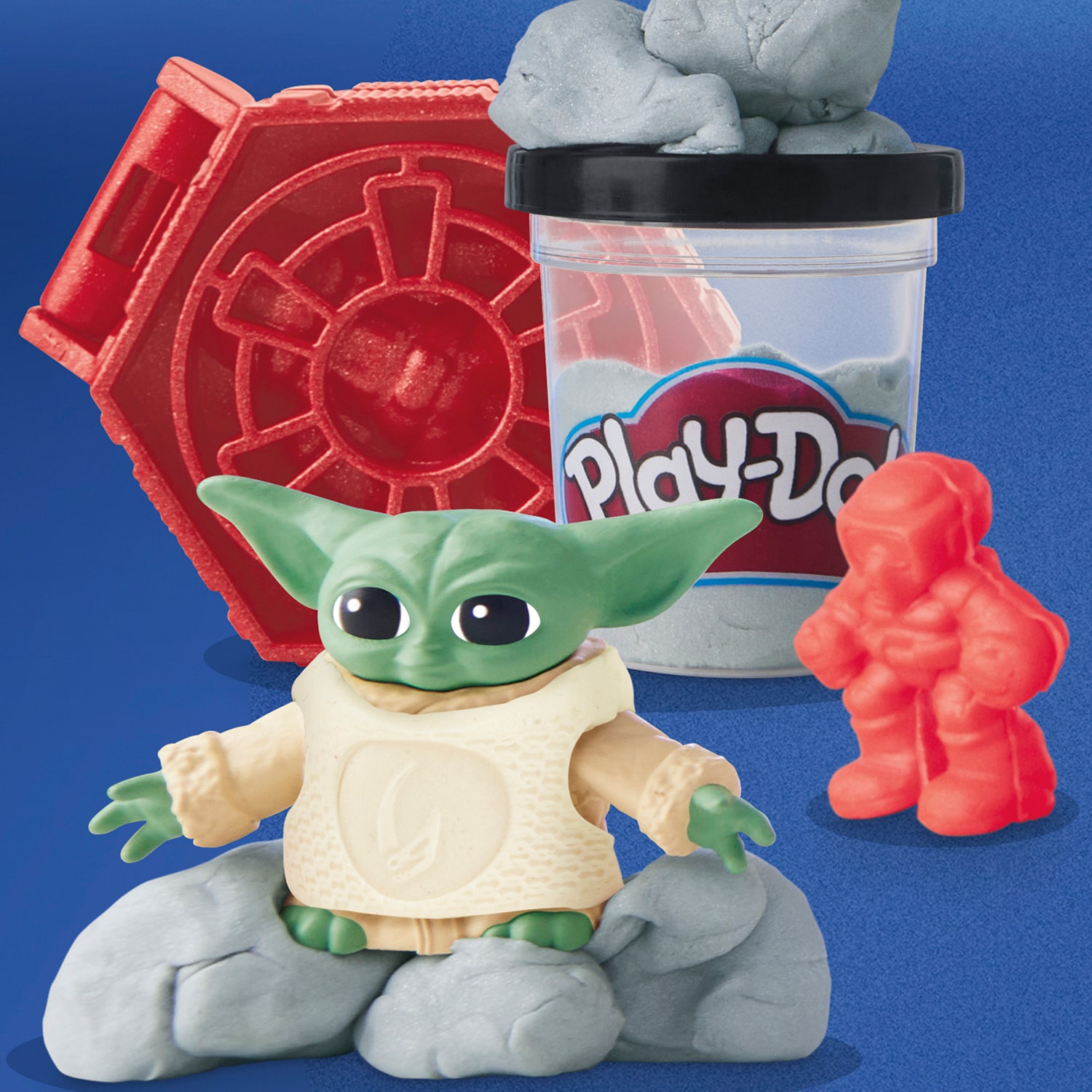 Play-Doh Play-Doh Star Wars: The Mandalorian Launching Speeder 11-pc. Clay