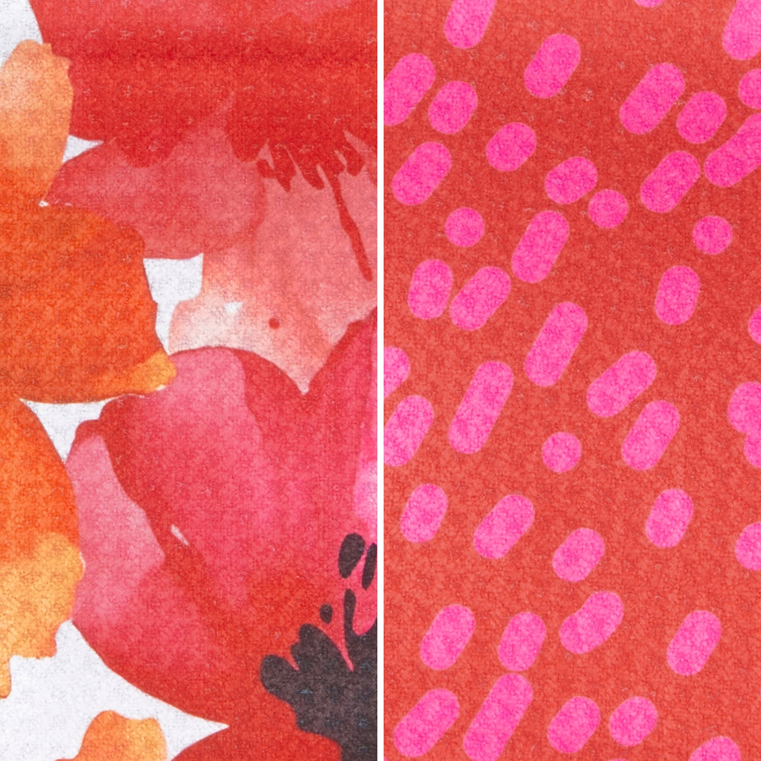 Ritz Microfiber  Waffle Poppy & Long Dots 6-pc. Dish Cloth
