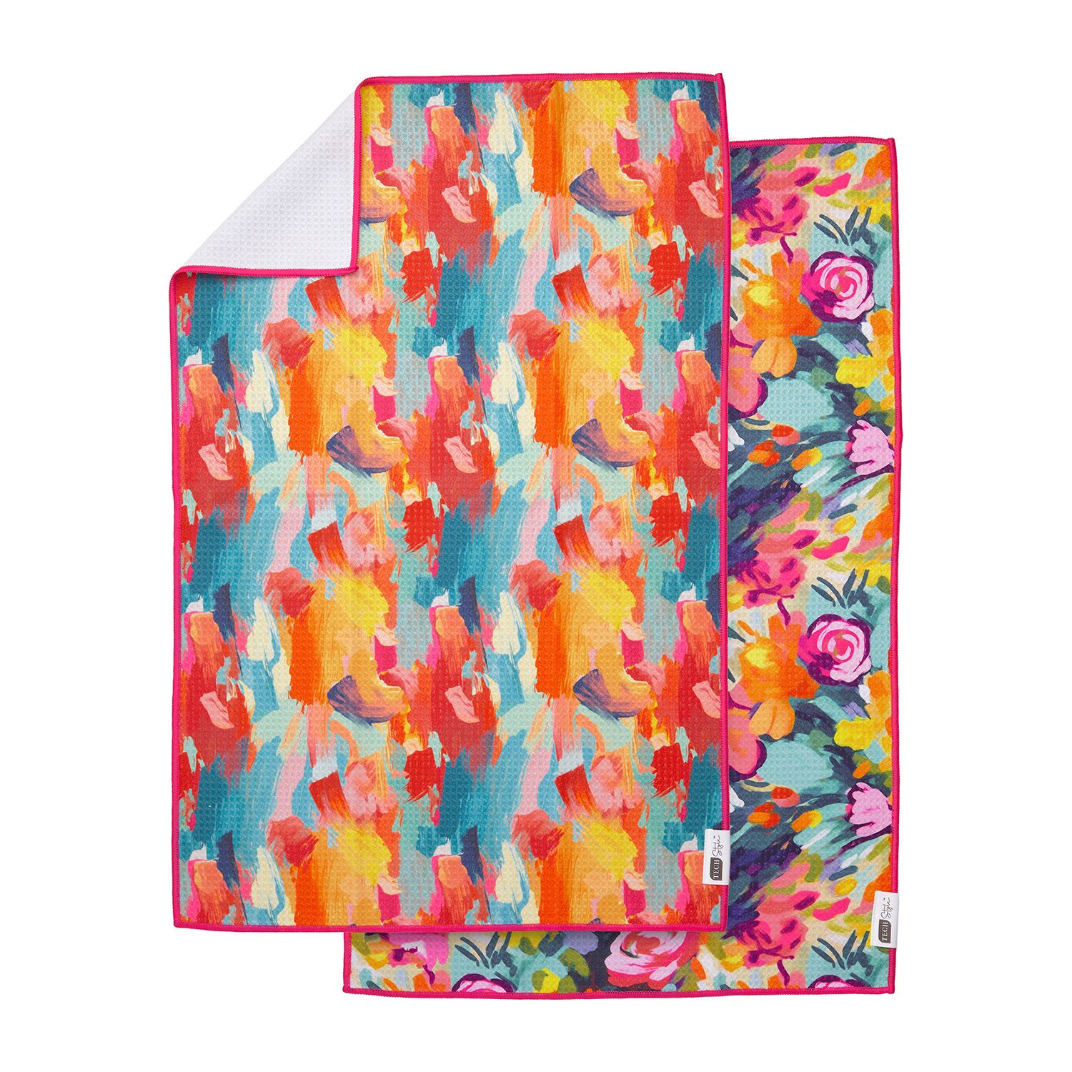 Ritz Microfiber  Waffle Meadow Flurry 2-pc. Kitchen Towel