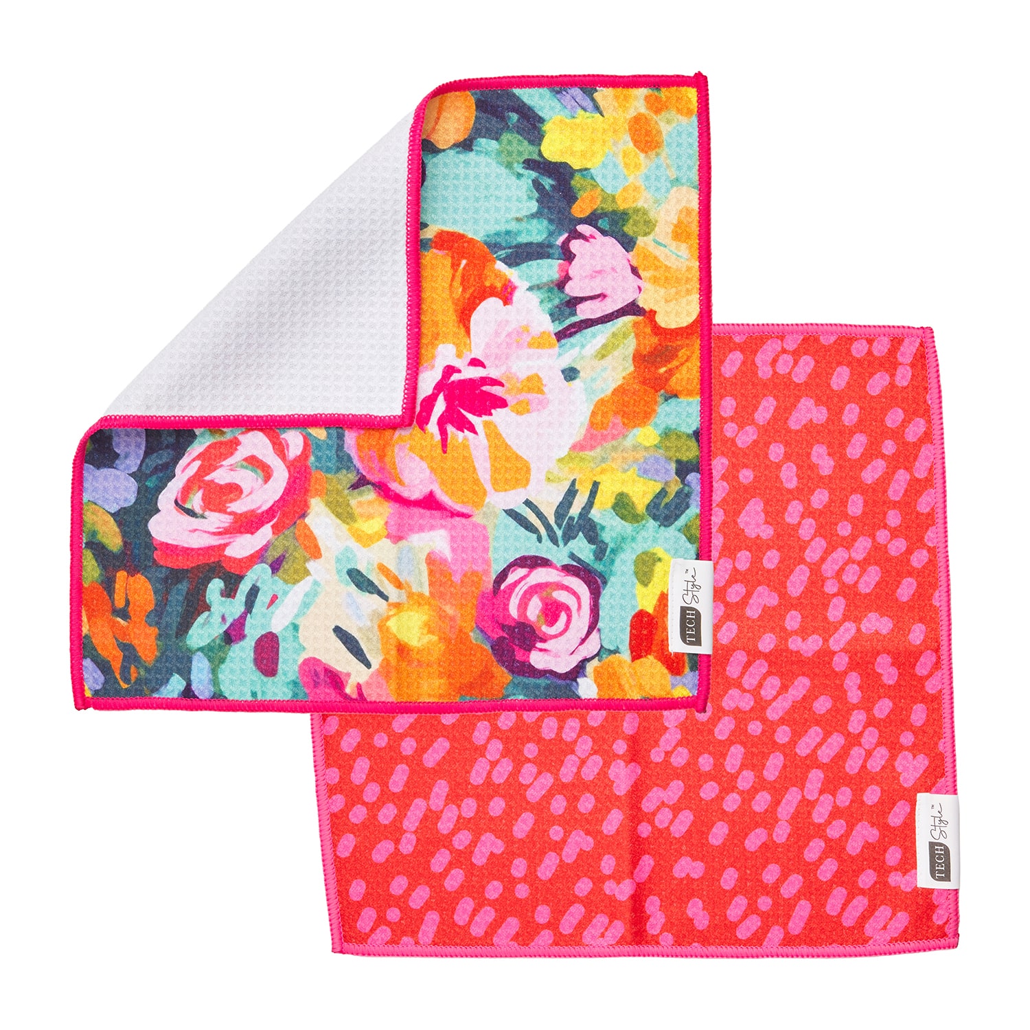 Ritz Microfiber  Waffle Meadow & Dots 6-pc. Dish Cloth