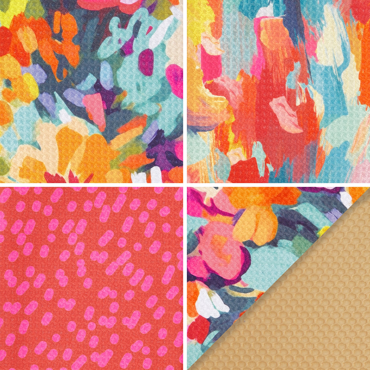Ritz Microfiber  Waffle Meadow Combo 6-pc. Kitchen Towel