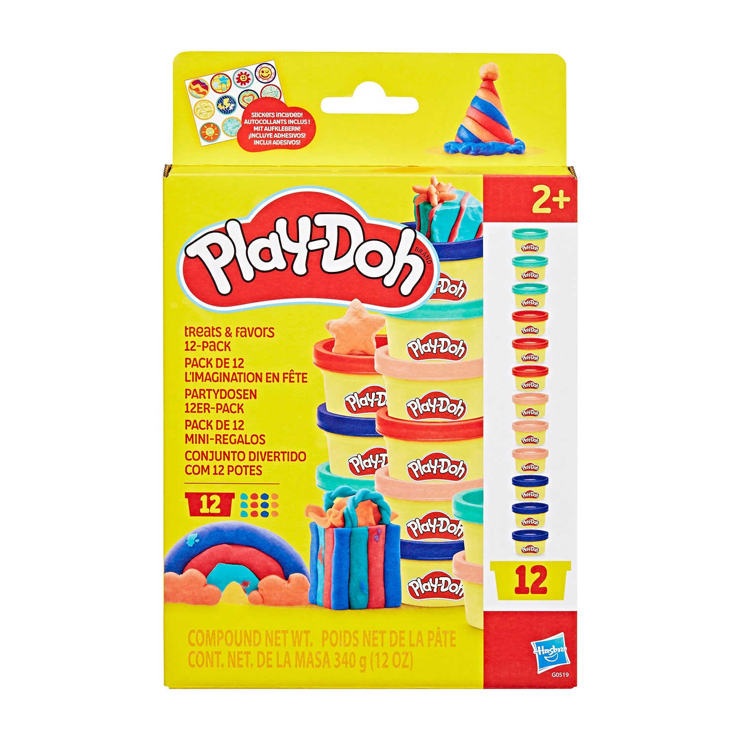 Play-Doh Play-Doh 12 Pack Treats & Favors 12-pc. Clay