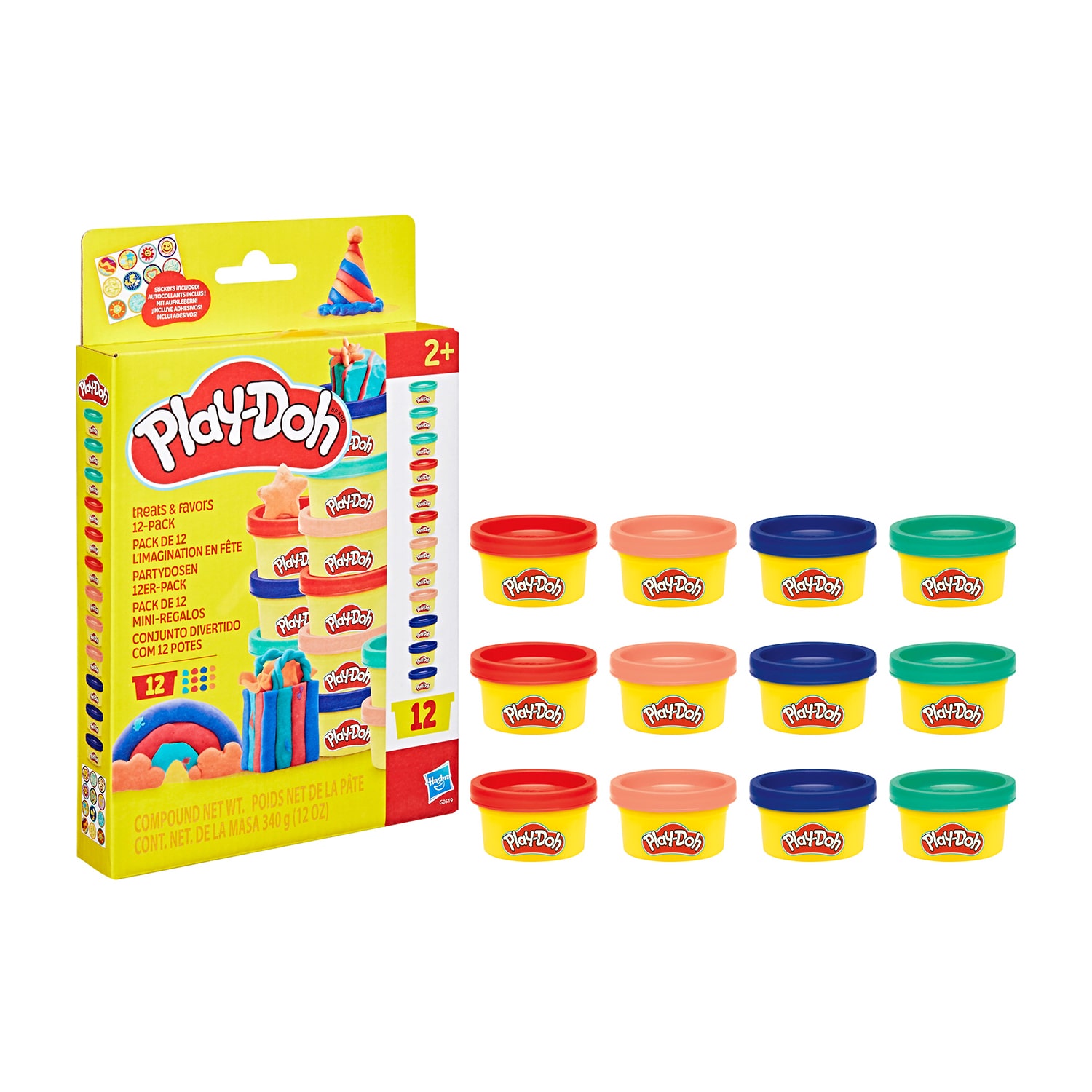 Play-Doh Play-Doh 12 Pack Treats & Favors 12-pc. Clay
