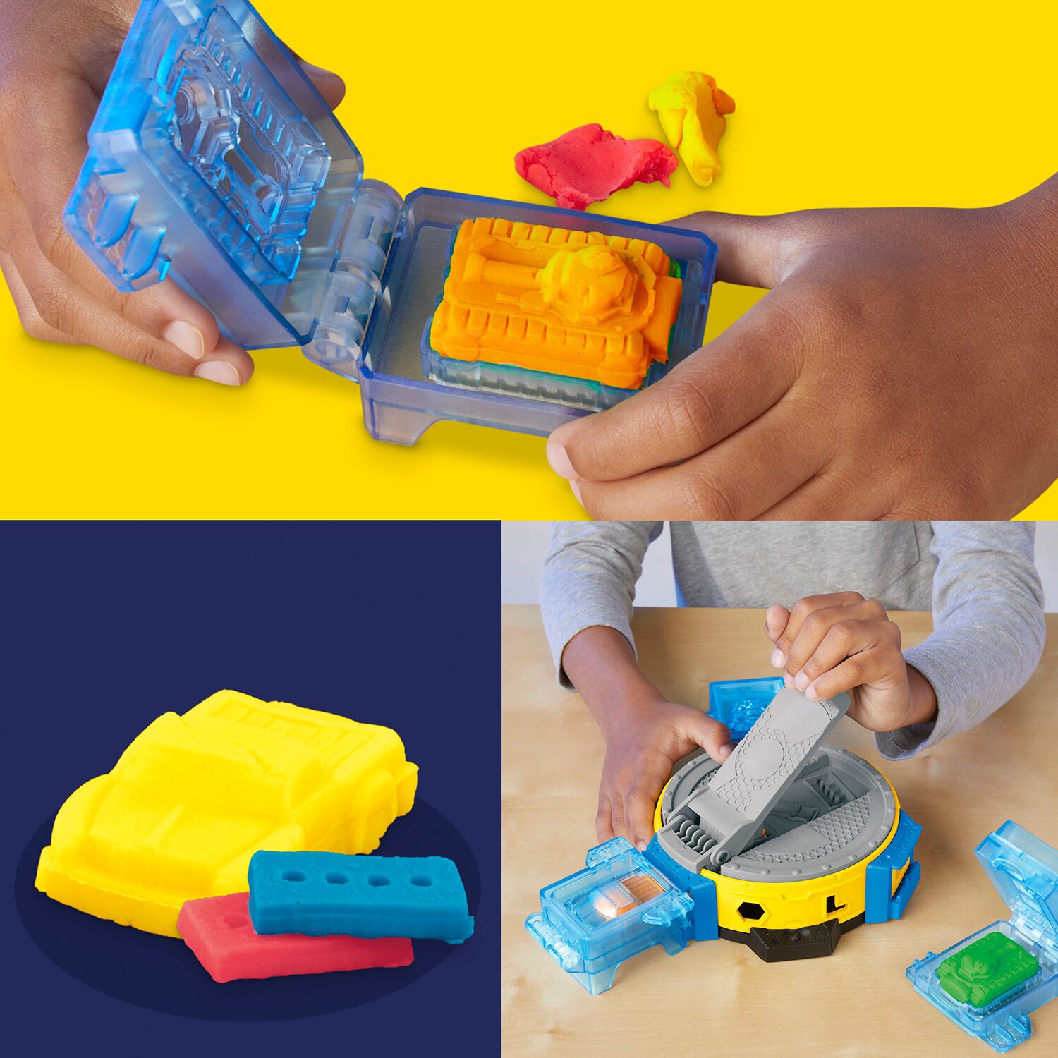 Play-Doh Marvel Hulk Smash & Squish Playset With Hulk Action Figure 10-pc. Clay