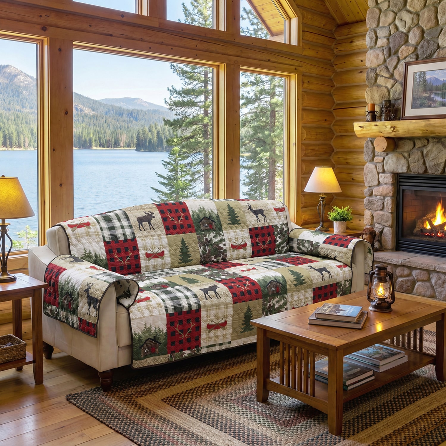 Your Lifestyle By Donna Sharp Cedar Lodge Furniture Covers Sofa Protector